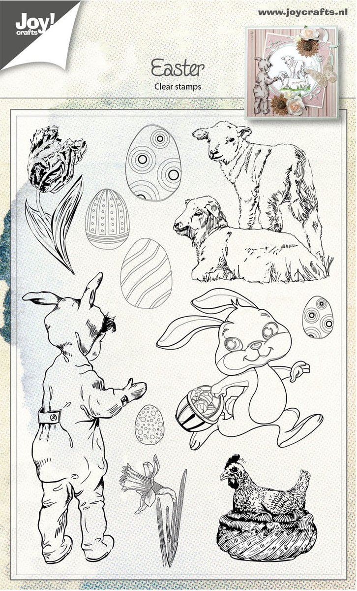 Joy!Crafts • clear stempel pasenJoy!Crafts • clear stempel pasen
