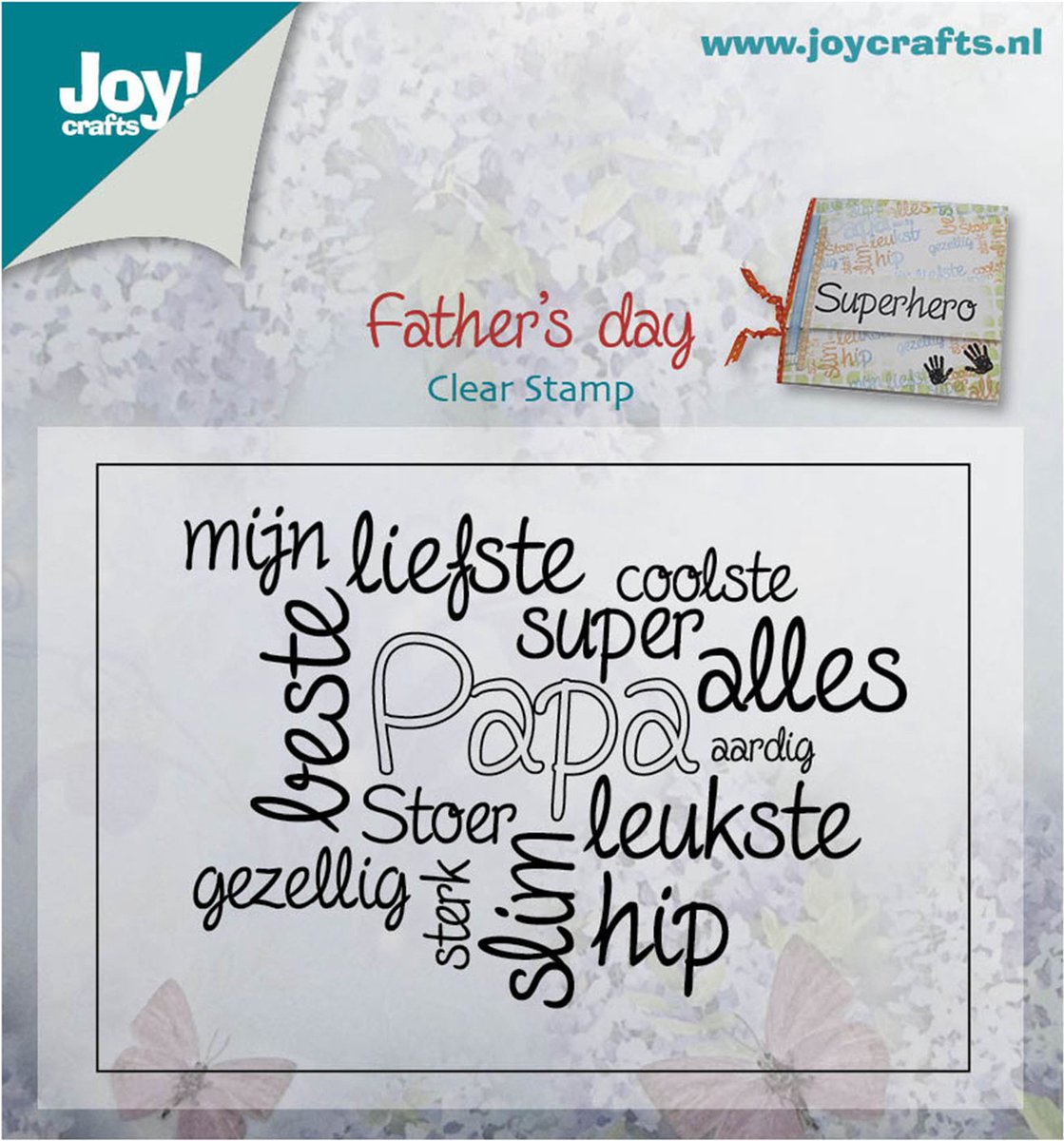 Joy!Crafts Clear stamp - Nederlands 