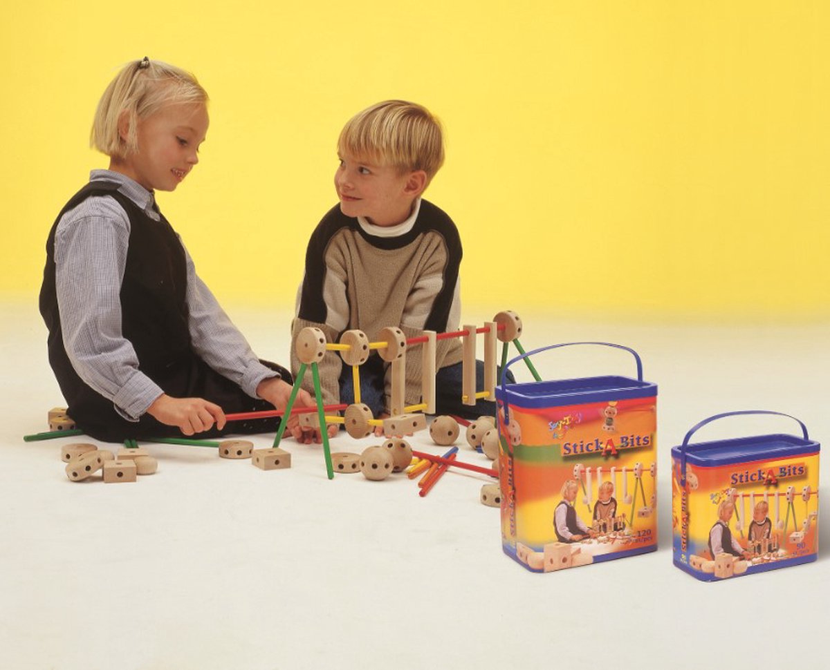 Joy - Toy Bouwspel - Stick a Bits Small 120 stuck vanaf 4jr