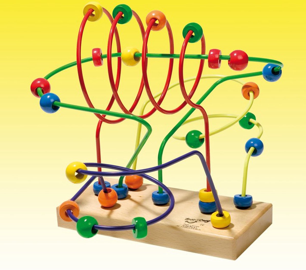 Joy Toy - Kralenframe - Blizzard - 1-4jr - 25x37x28,5cm