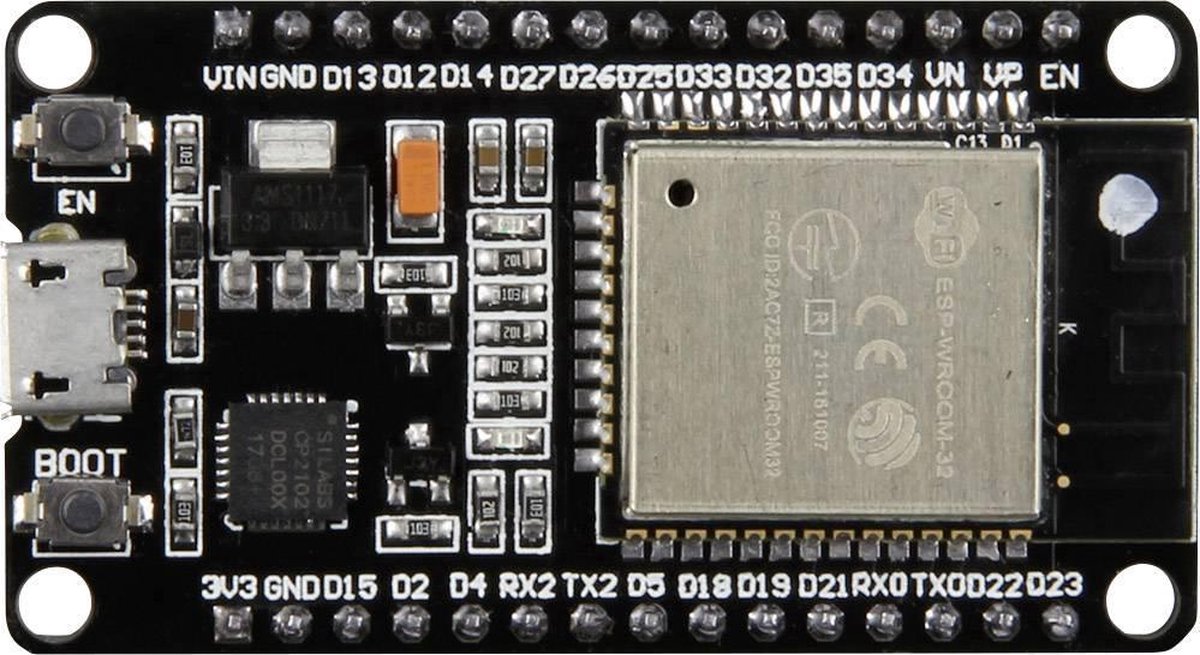 Joy-it Node MCU ESP32 Modul Printplaat voor ontwikkelaars