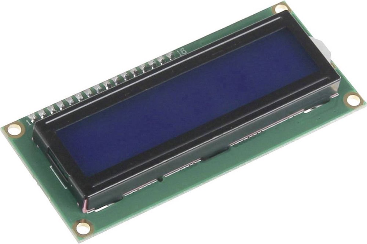 Joy-it com-lcd 16x2 Displaymodule 6.6 cm (2.6 inch) 16 x 4 Pixel Geschikt voor serie: Arduino Met achtergrondverlichtin