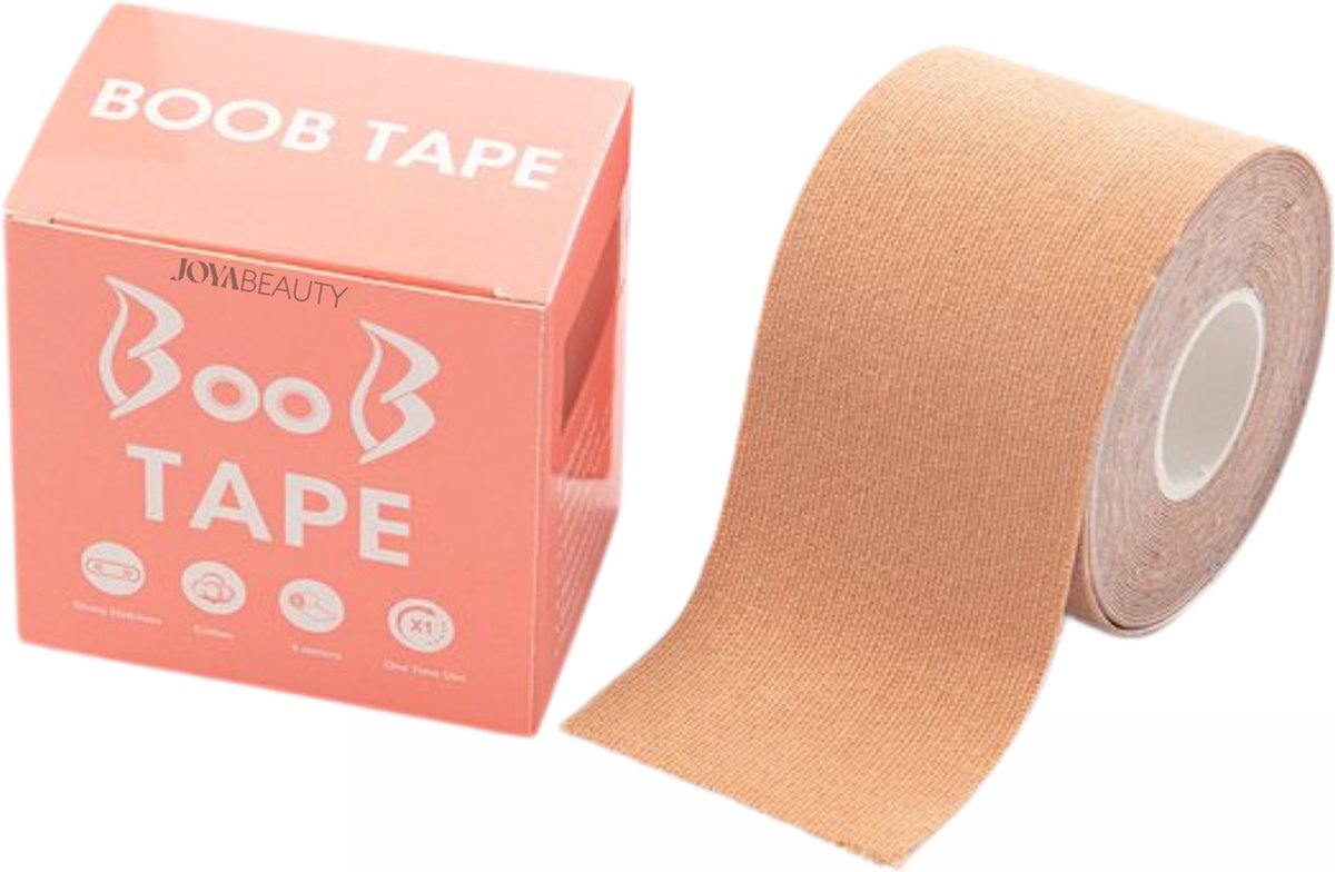 Joya Beauty® Boob Tape set - 5 meter lang - Push Up Bra - Fashion Tape - BH Tape - Plak BH - BH accessoire