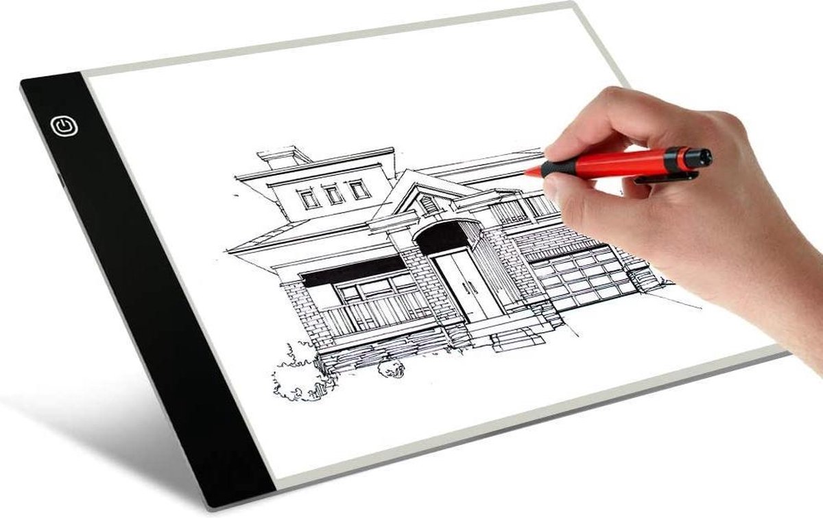Lichtbak voor Tekenen - Lightpad diamond painting – mét 3 verschillende lichtsterktes – Lightpad A4 -   met Licht - Lichtbak voor diamond painting – Lichtbak a4 voor tekenen – lichtpad – Lichttafel tekenen