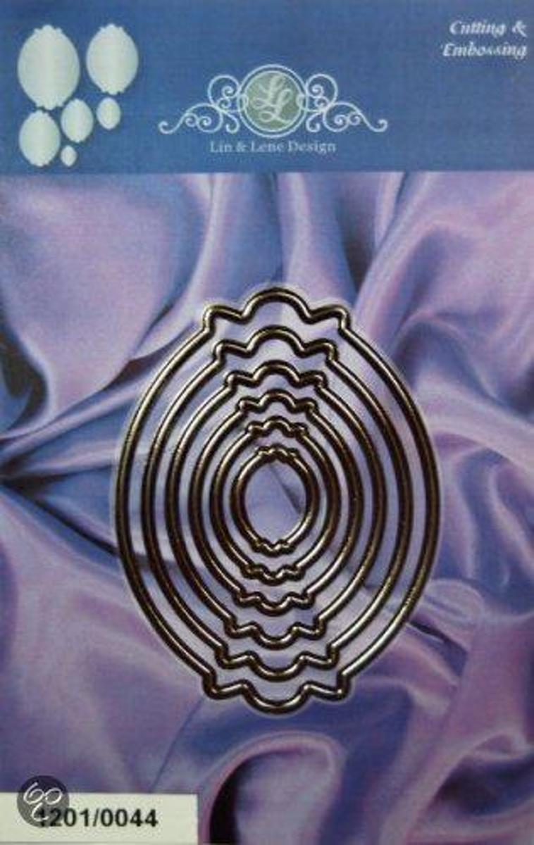 Stans- en embossing sjabloon Lin & Lene