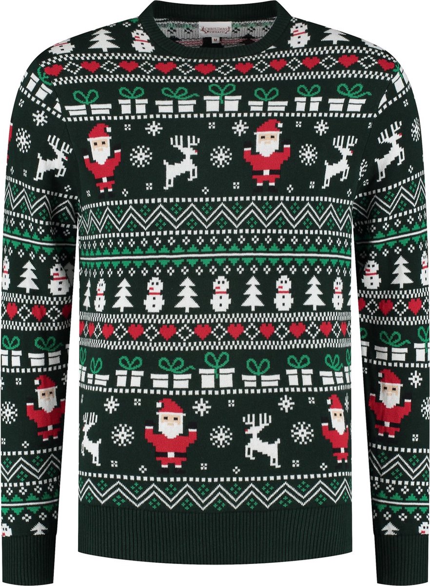 Foute Kersttrui Dames & Heren - Christmas Sweater - 100% Biologisch Katoen 