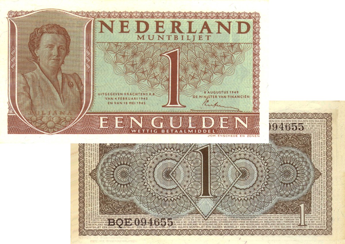 1 Gulden 1949 Juliana