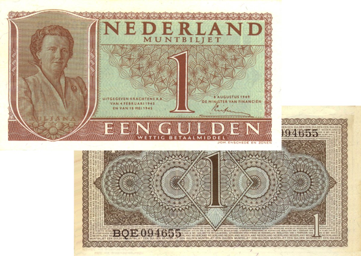 1 gulden 1949  