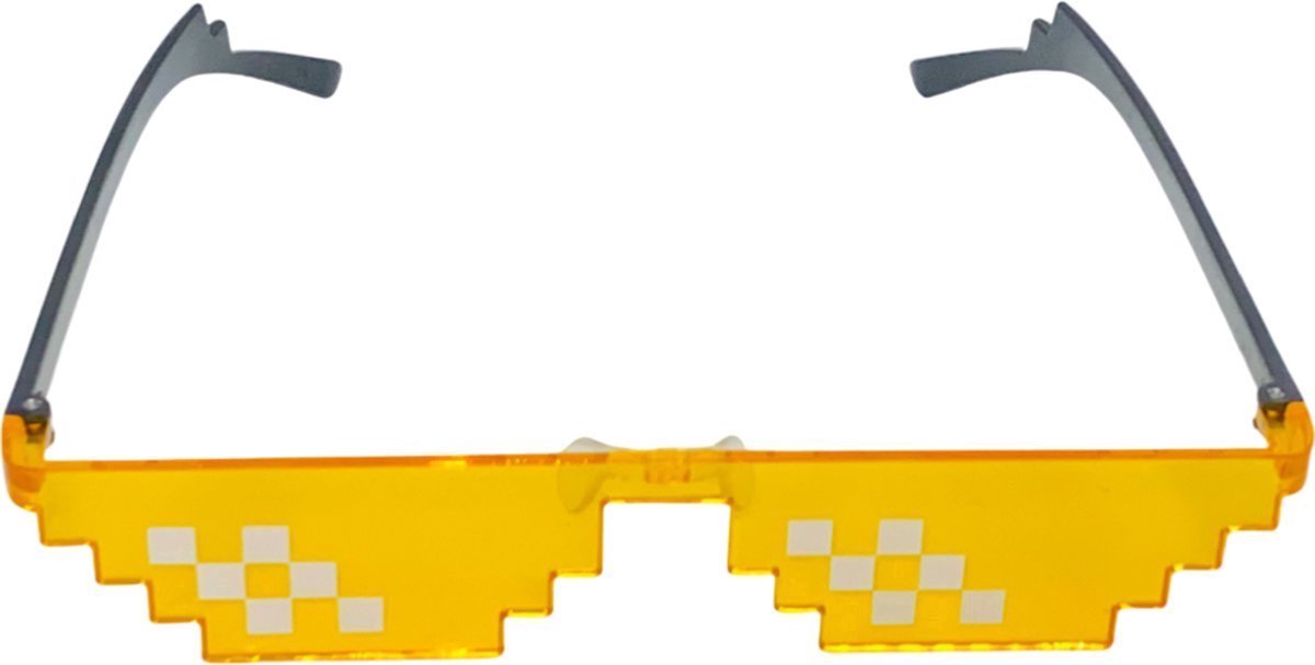 Jumadas - 3x Pack - Style Glasses - Thug Life - Geel
