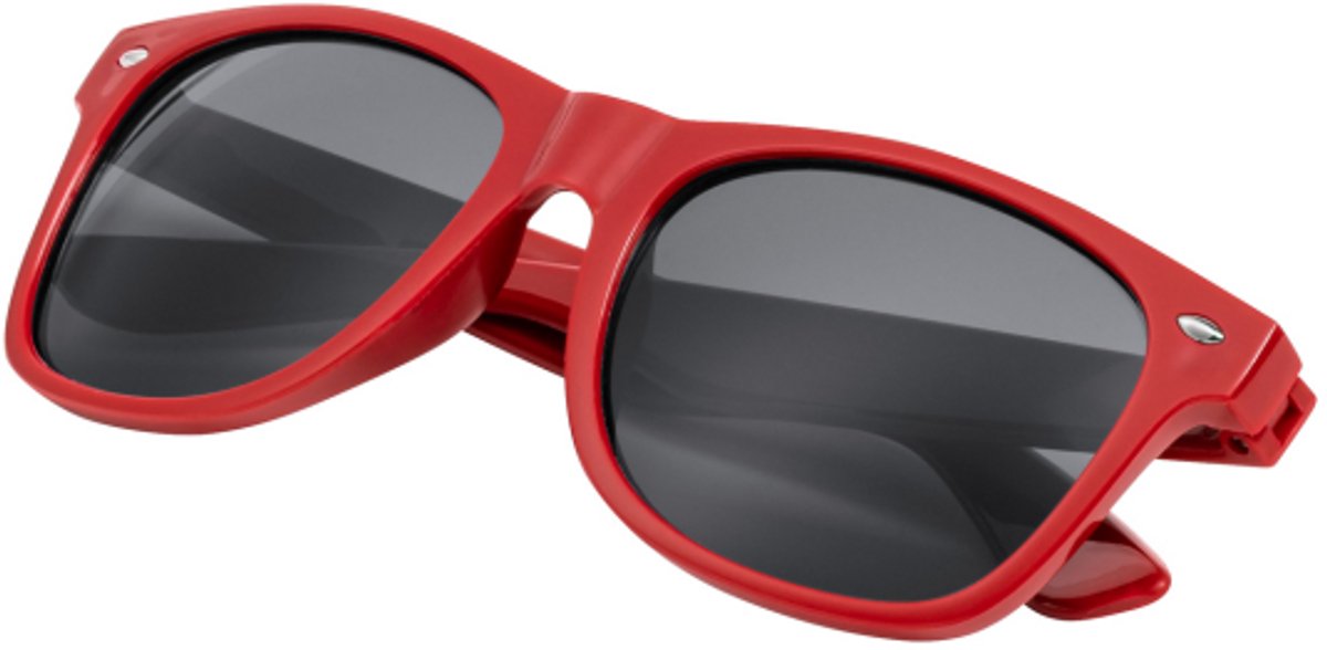 Jumadas - Zonnebril - Partybril - Verkleedfeest - Festival - Accesoires - Rood