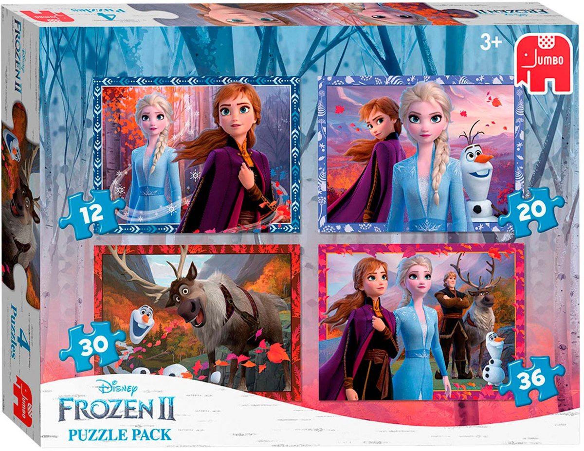 Frozen 2 - 4in1 Puzzle Pack