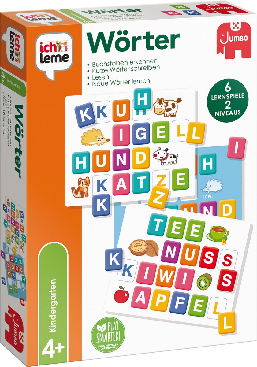 Ik leer Ich Lerne - WÃ¶rter, 4 jaar, Karton, Meerkleurig