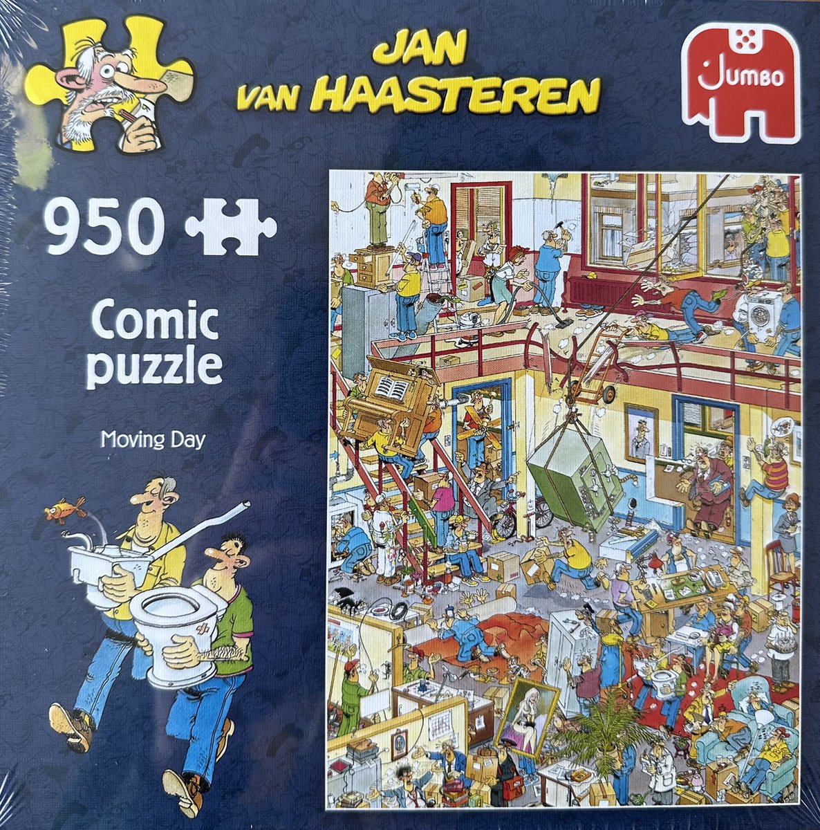 Jan van Haasteren Moving Day comic puzzle 950 stukjes   puzzel