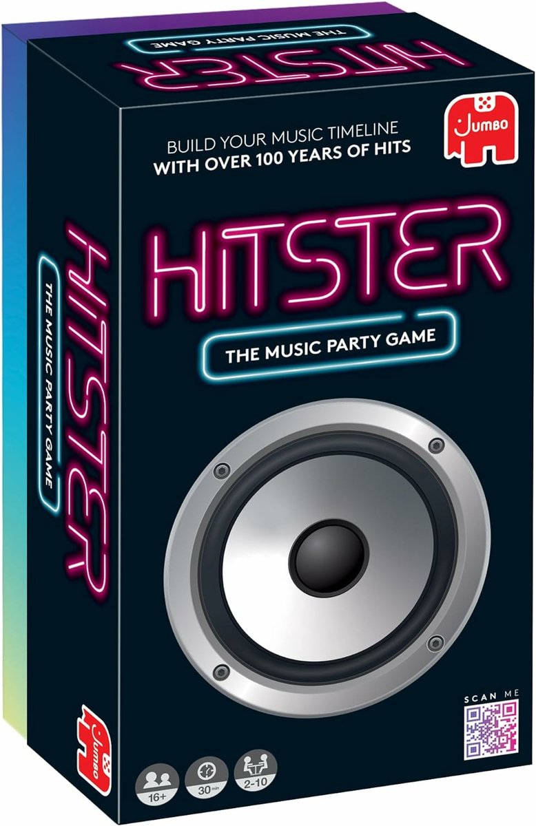   - Hitster Original - Engelstalig Partyspel - Actiespel