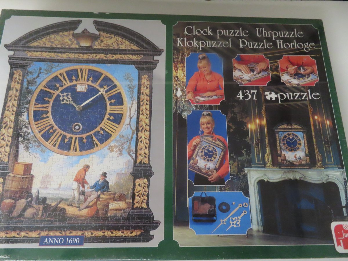   - Puzzel , legpuzzel - 437 stukjes - Klok - Horloge