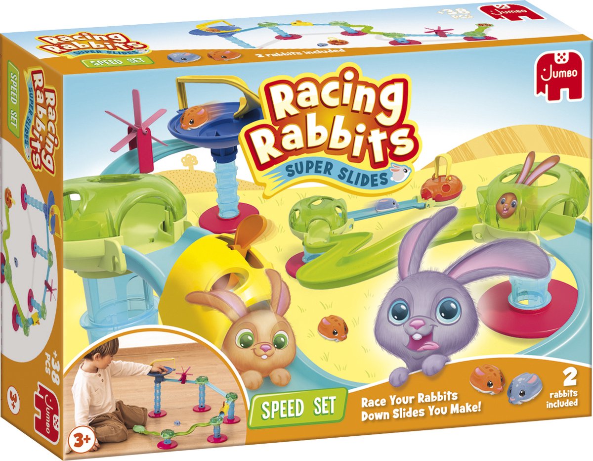   - Racing Rabbits - Speed Set - Knikkerbaan vanaf 3 jaar