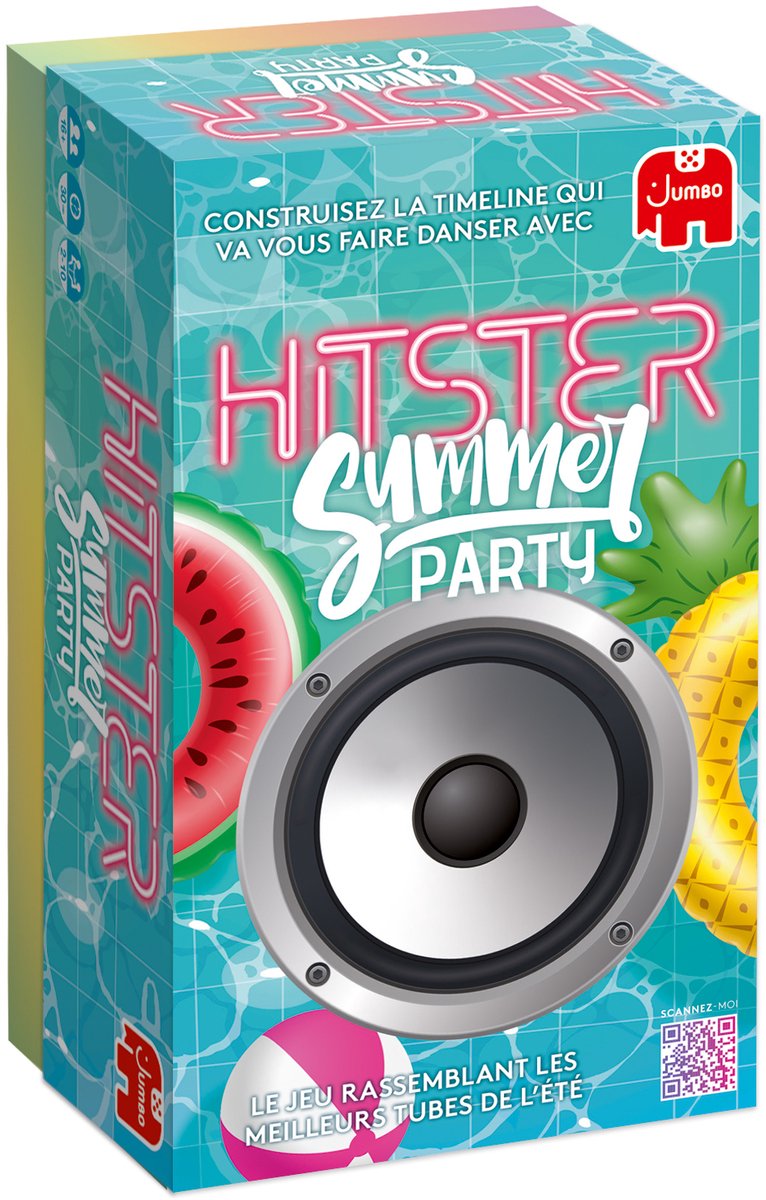   Hitster - Summer Party (France), Bordspel, Feest, 16 jaar, 30 min, 30 min