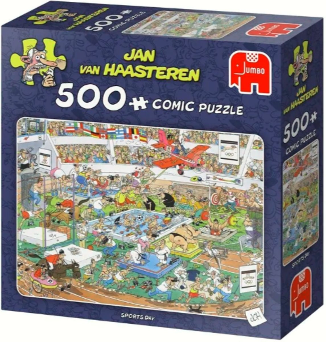   Jan van Haasteren Sports Day Puzzel Sport Dag 500 stukjes