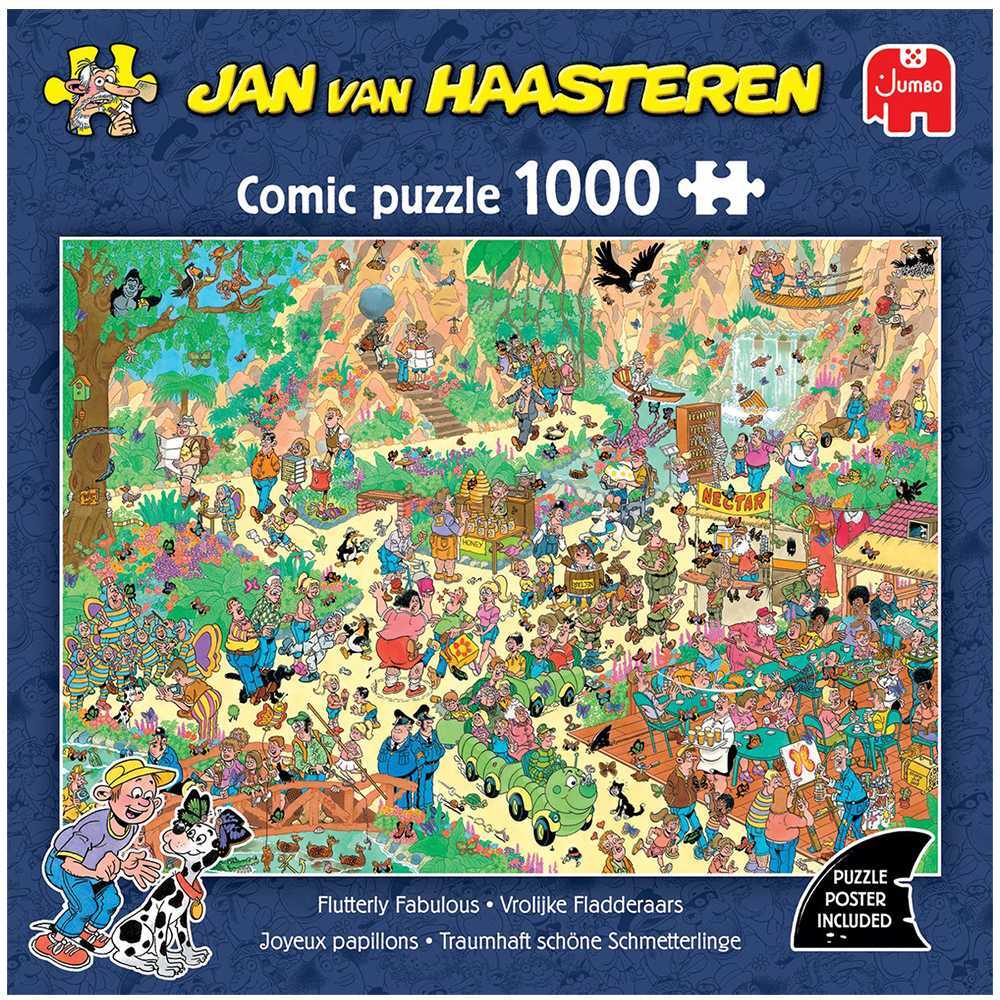 Jumbo Jan van Haasteren vrolijke fladderaars 1000 stukjes