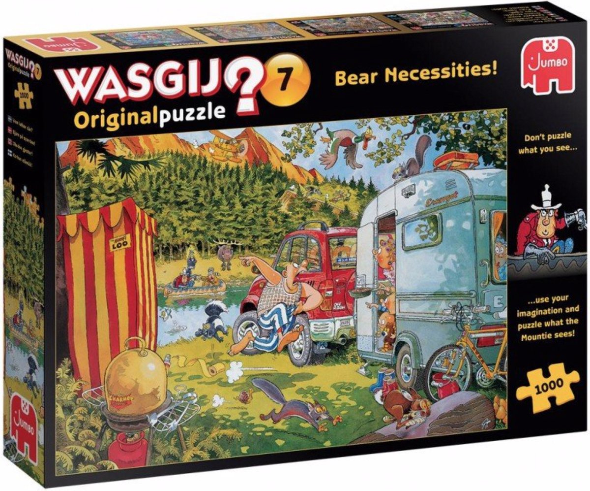   Wasgij Original 7 - Bear Necessities - legpuzzel 1000 stukjes