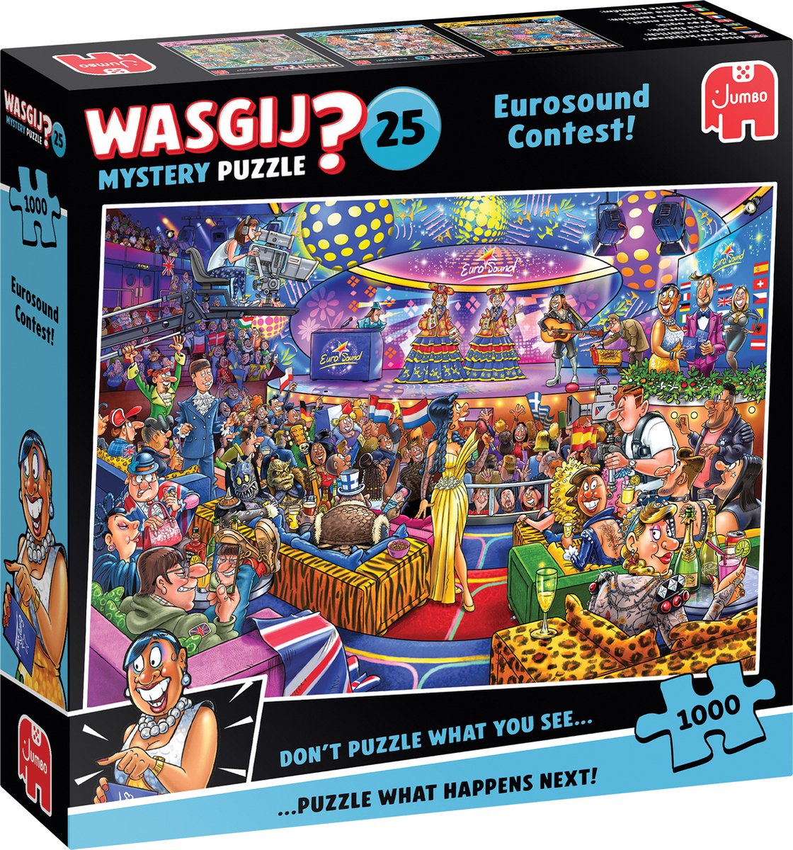   puzzel Wasgij Mystery 25 Eurosound Contest - legpuzzel.