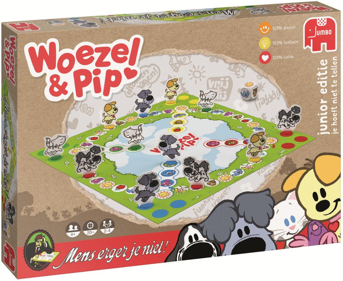 Mens Erger Je Niet Woezel & Pip