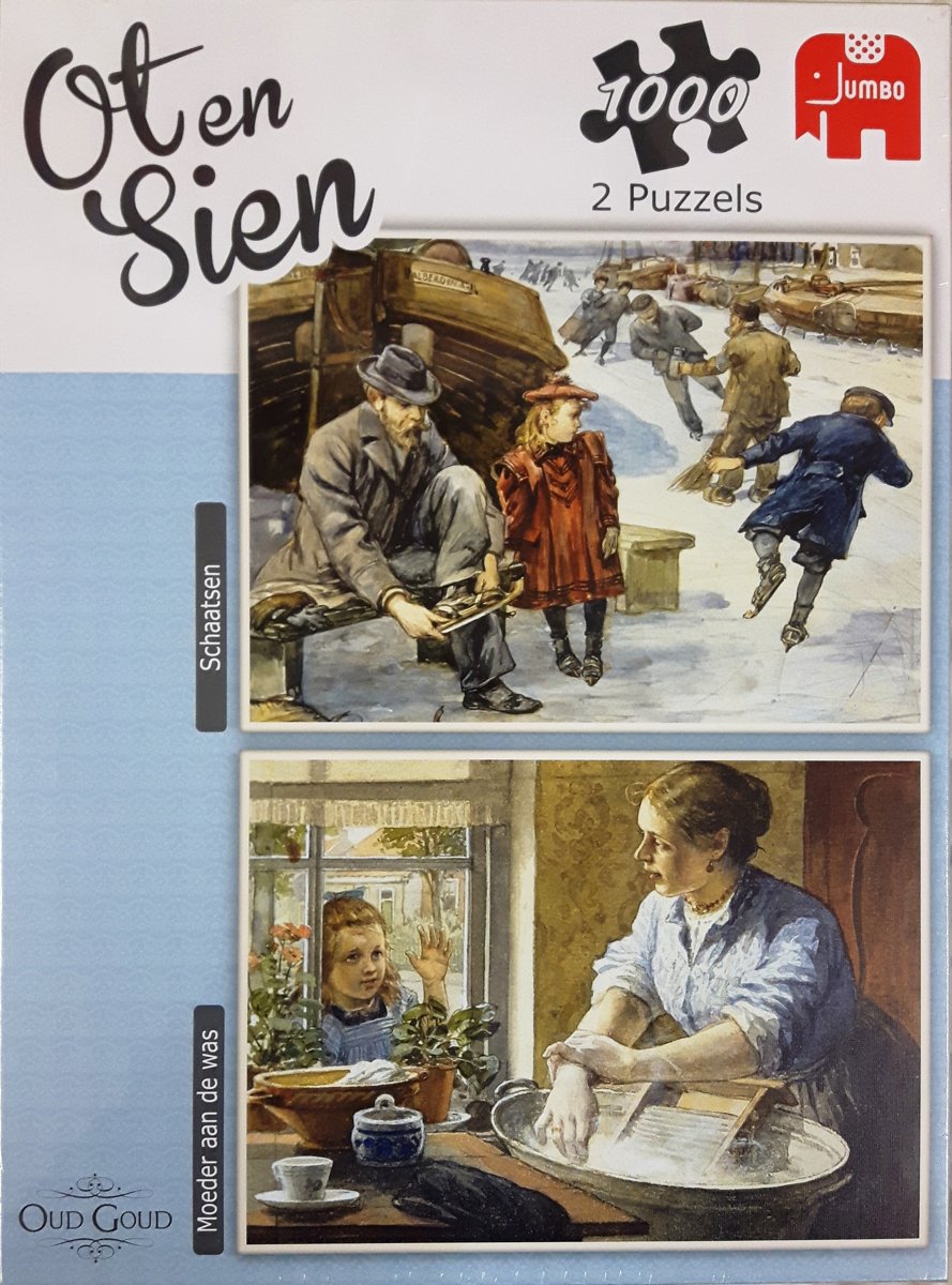 Ot en Sien puzzels 2 x 1000 stuks