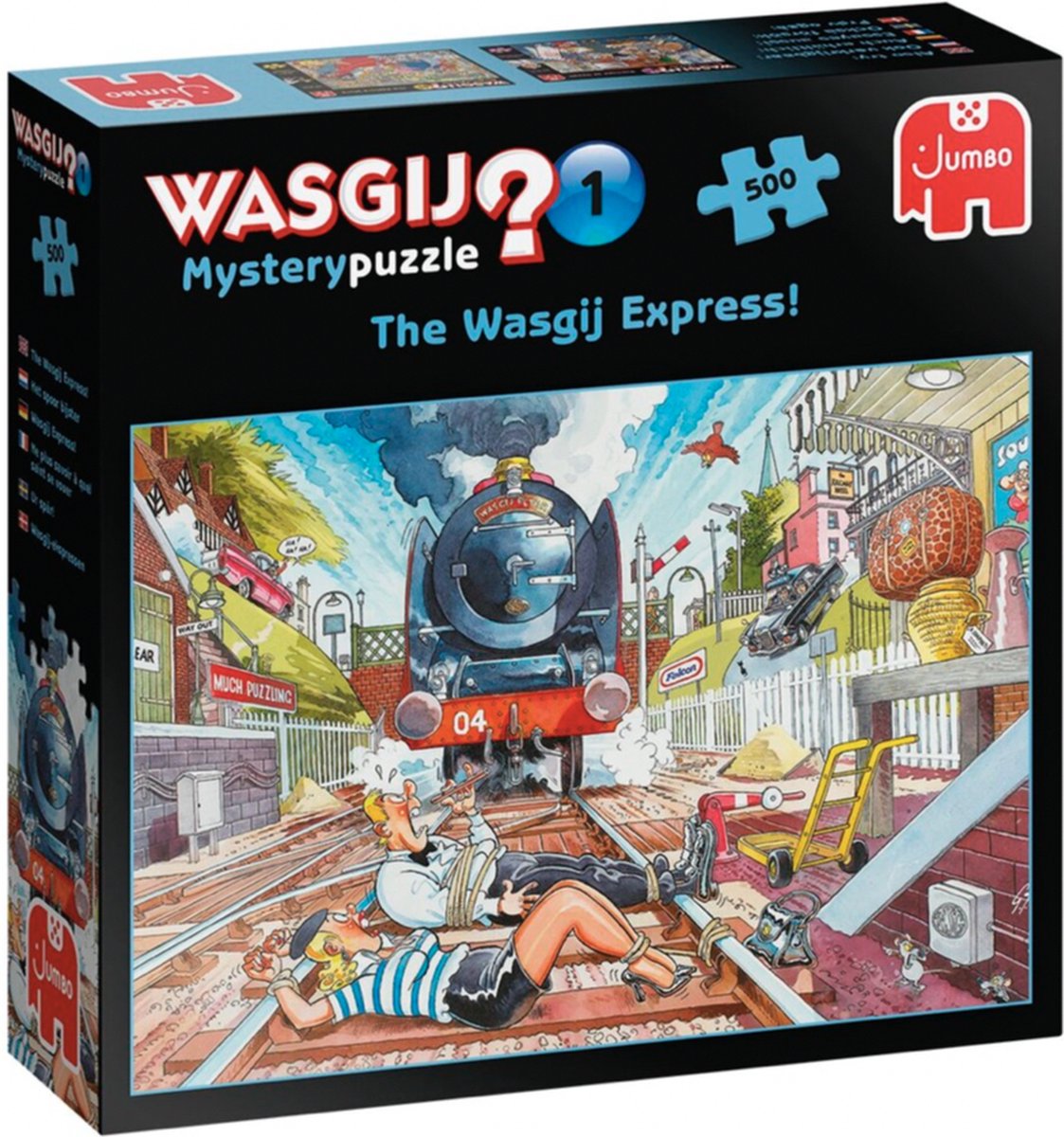 Wasgij Mystery Puzzel Nr 1 - 500 Stukjes - The Wasgij Express!
