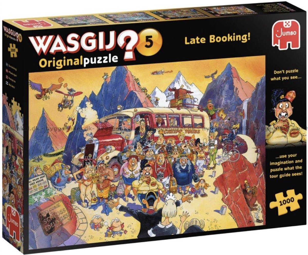 Wasgij Original 5 - Late Booking - puzzel 1000 stukjes