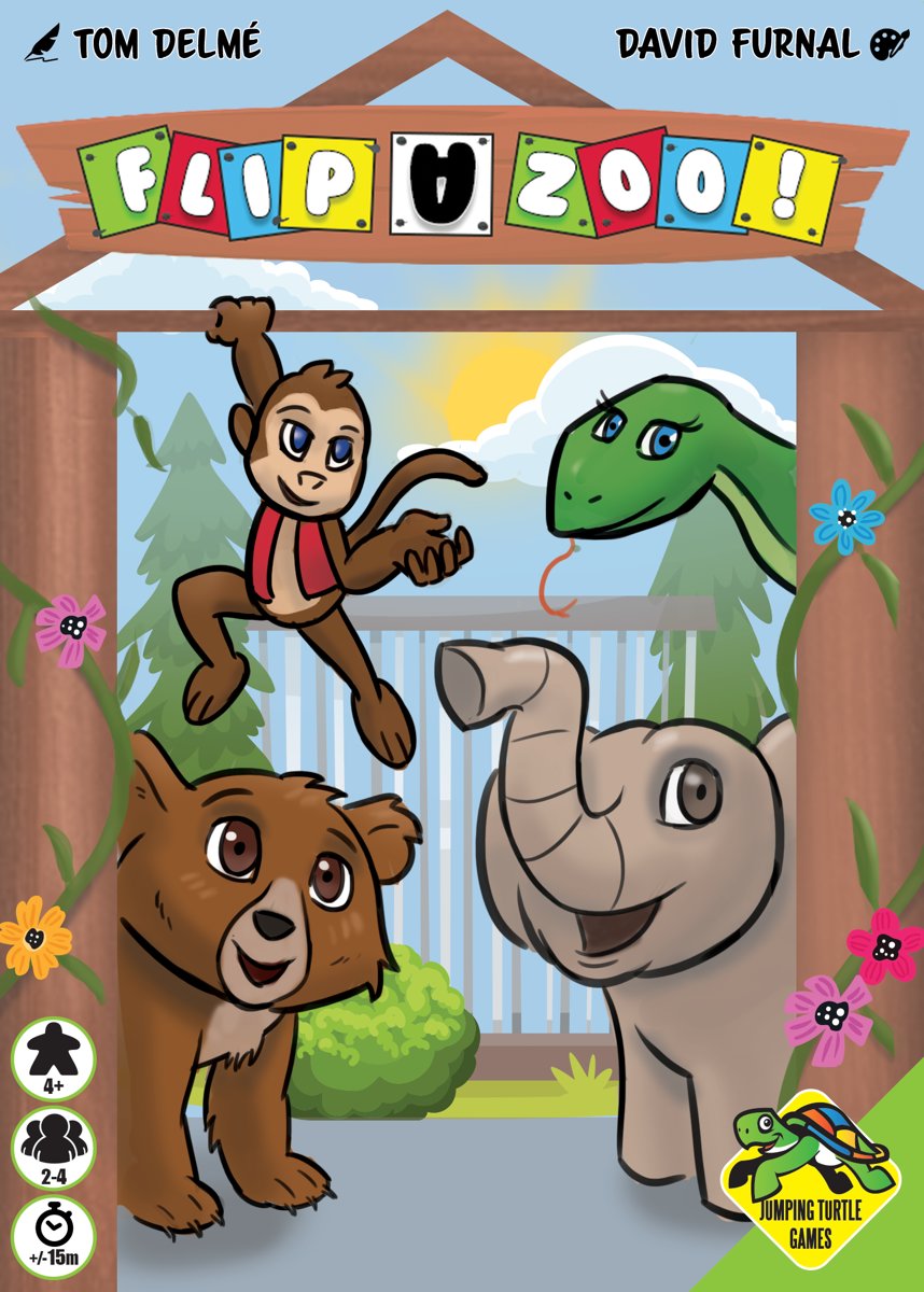 Flip-A-Zoo Educatief spel met risicoanalyse en memory aspect