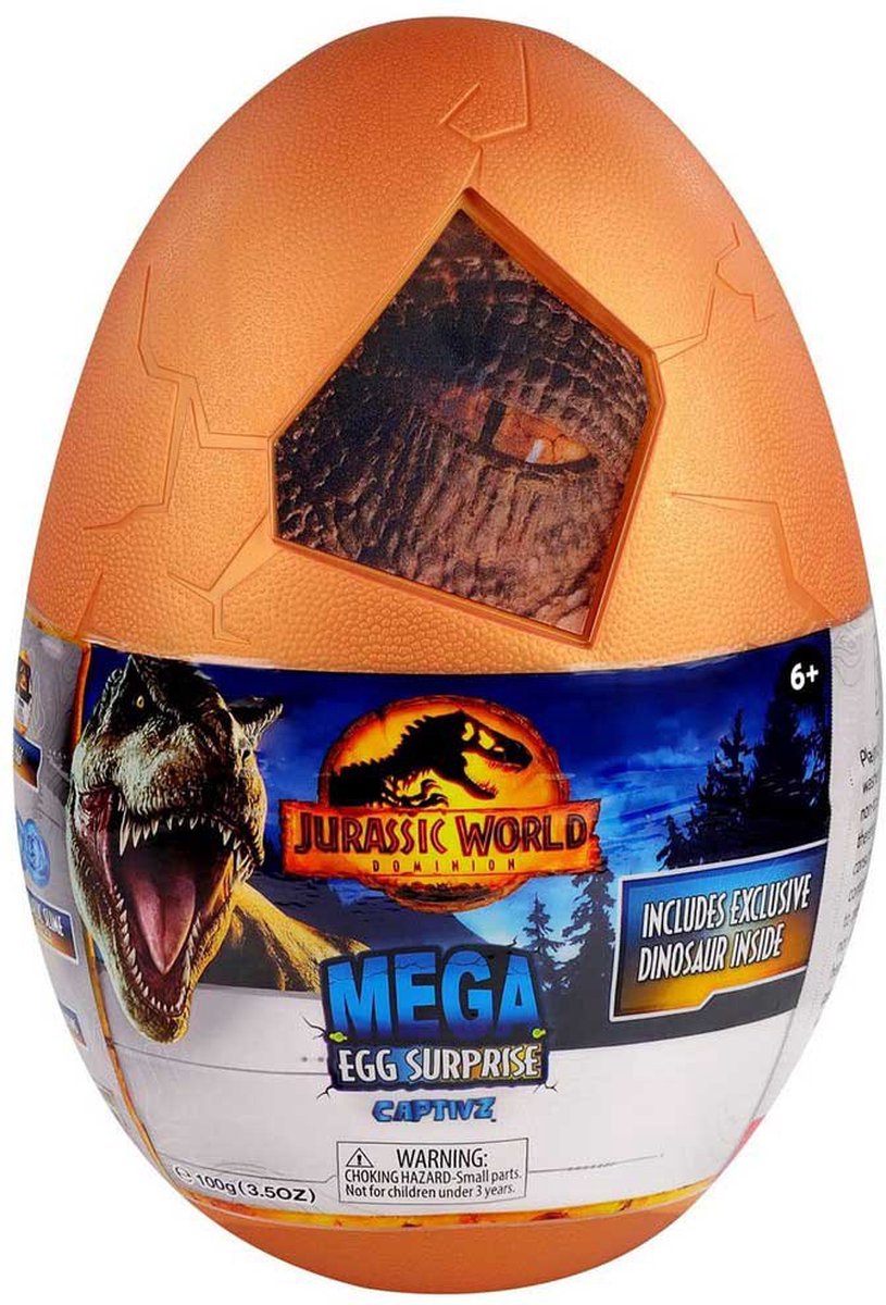 Jurassic World Jurassic Captivz Egg Mega Ed Domain Figuur Veelkleurig