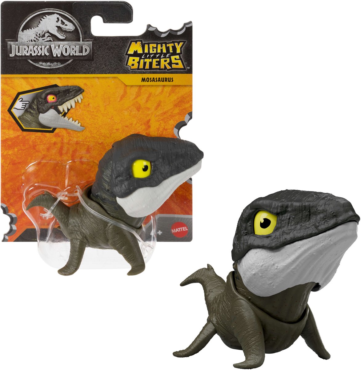 Jurassic World MIGHTY LITTLE BITERS Mosasaurus, 4 jaar, Meerkleurig