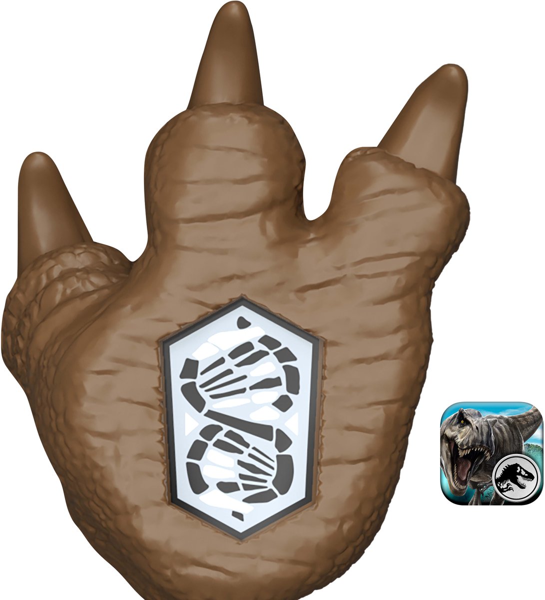 Jurassic World Rebirth Wilde Brul Utahraptor-figuur Bruin