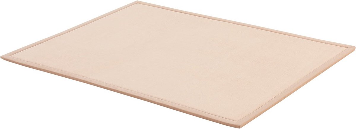 Fluweelzacht Speelkleed / Kinderkleed Maila - 180 x 120 cm - Beige
