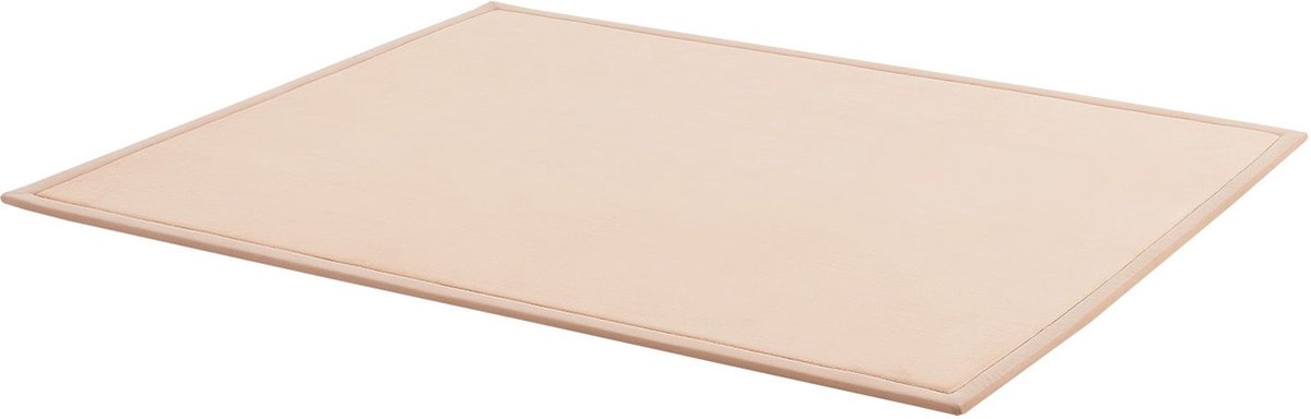Fluweelzacht Speelkleed / Kinderkleed Maila - 220 x 180 cm - Beige