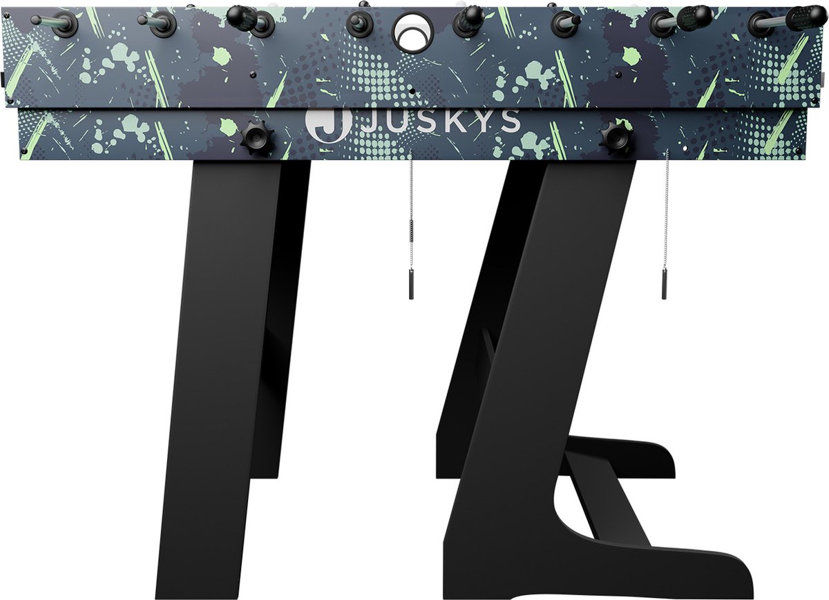   Multi-Speeltafel 5 in 1 - 104 x 58 x 73 cm - Biljart / Tafelvoetbal / Hockey / Tafeltennis / Basketbal - Incl. Toebehoren