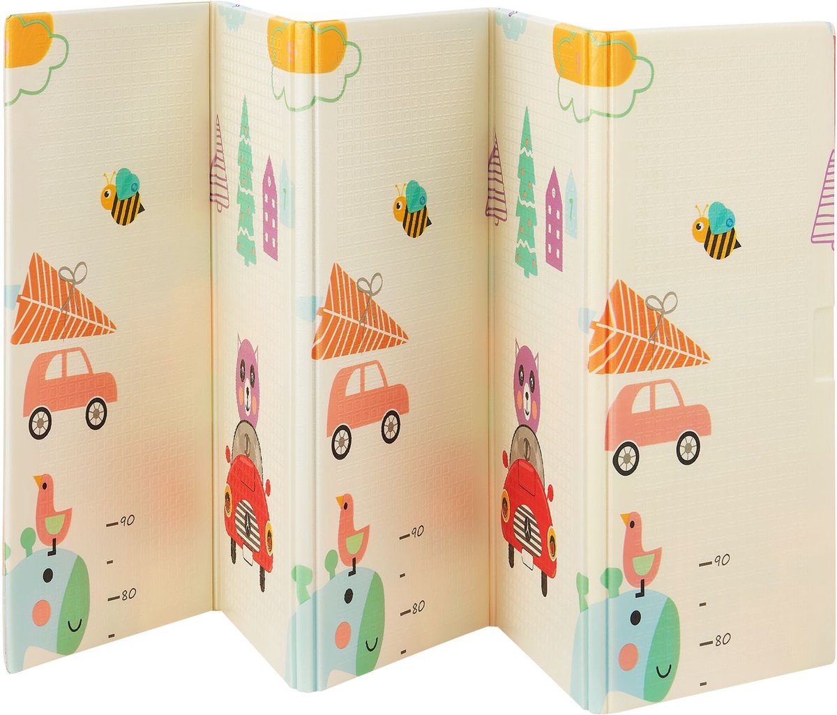 Kinder Speelmat / Speelkleed Lina - 180 x 200 cm - Wit