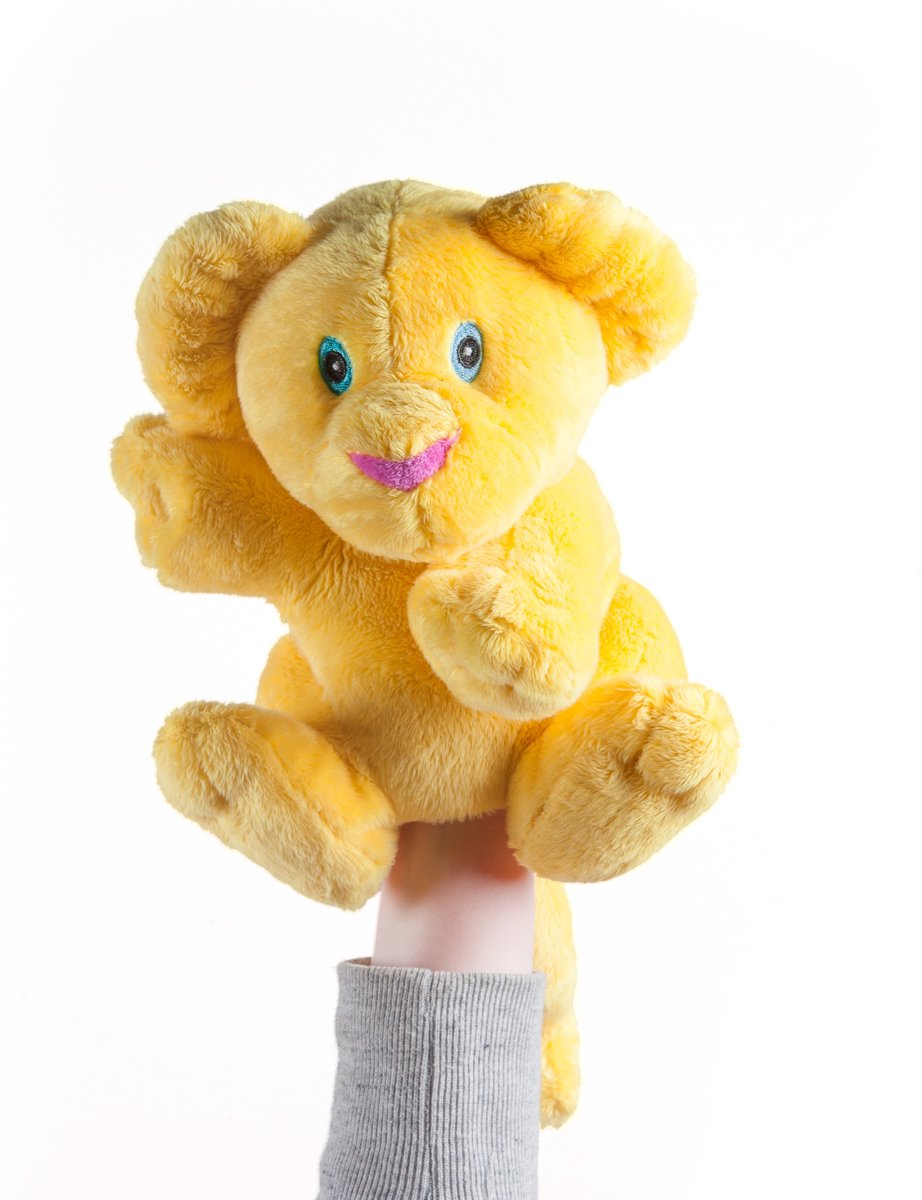 Casper en Emma Welpje handpop 25 cm