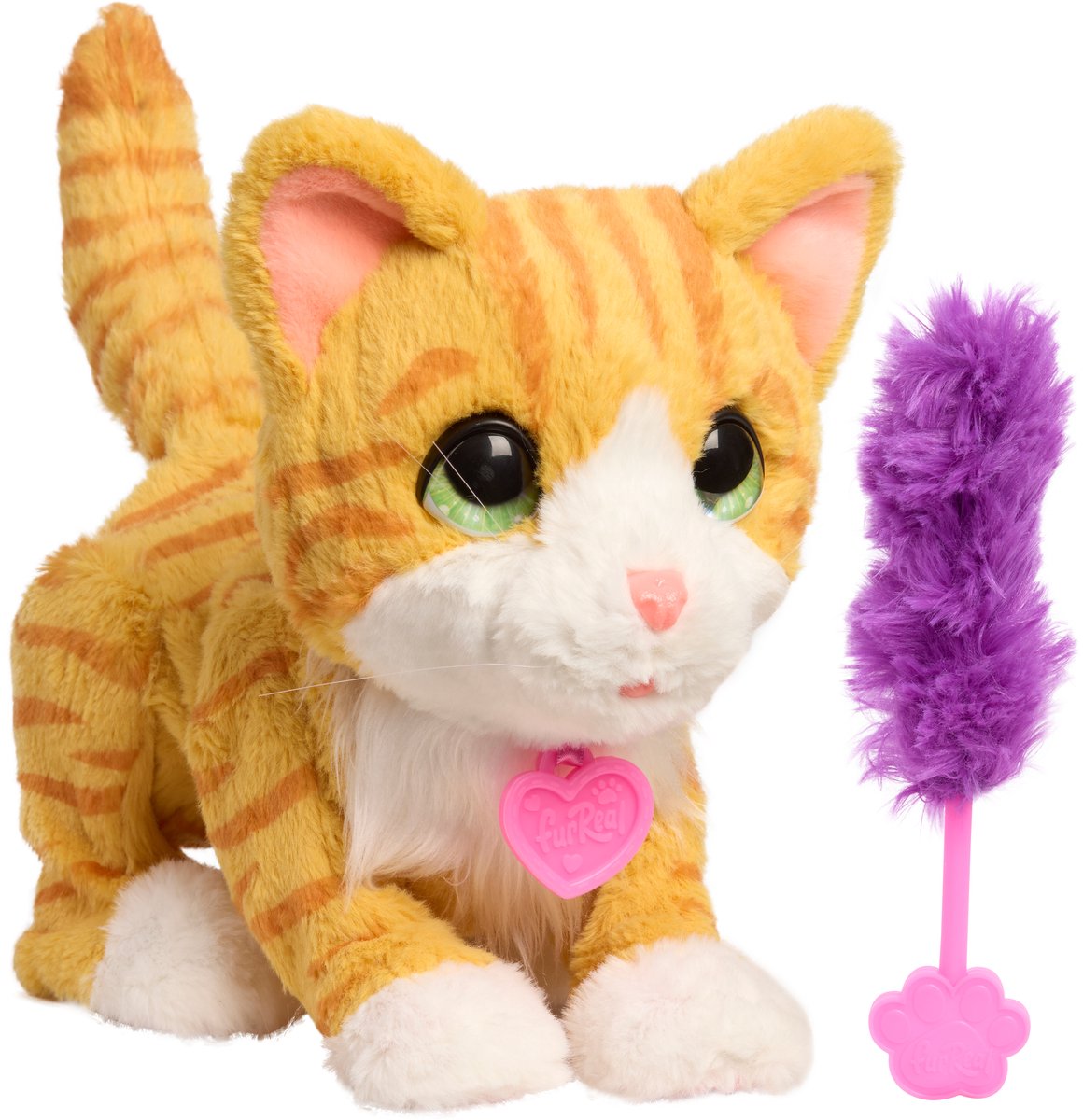 FurReal Bella De kat - Interactieve Pluchen Knuffel - Met Geluid en Beweging