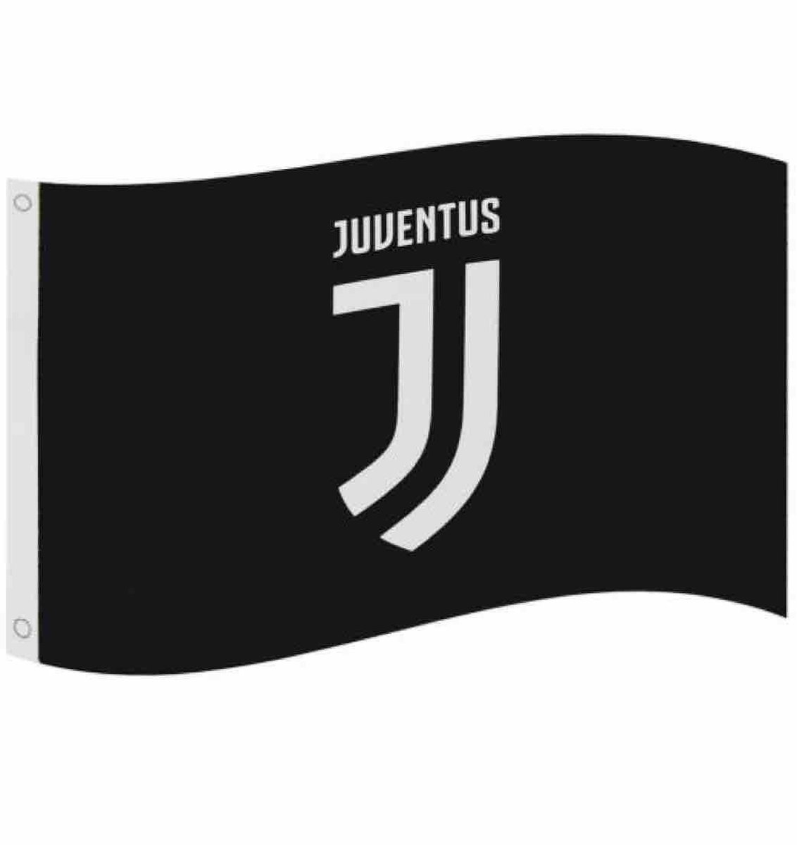 Juventus Vlag Zwart 152 x 91 cm
