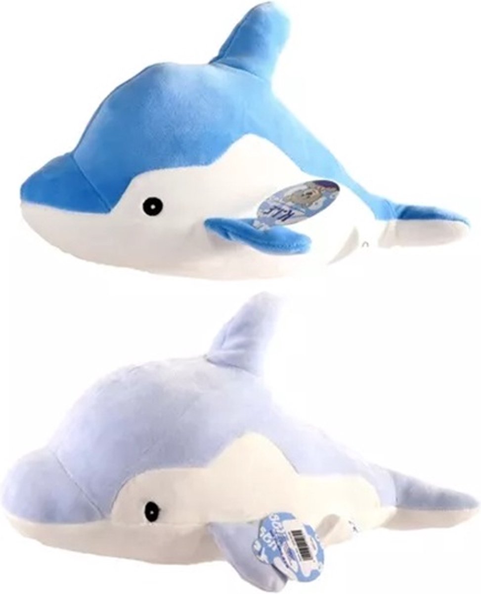 knuffel dolfijn 35 cm - Verschillend uitgeleverd