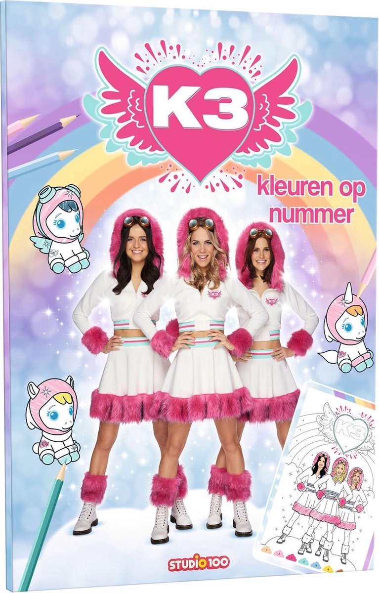 kleurboek K3 Dromen 29 cm