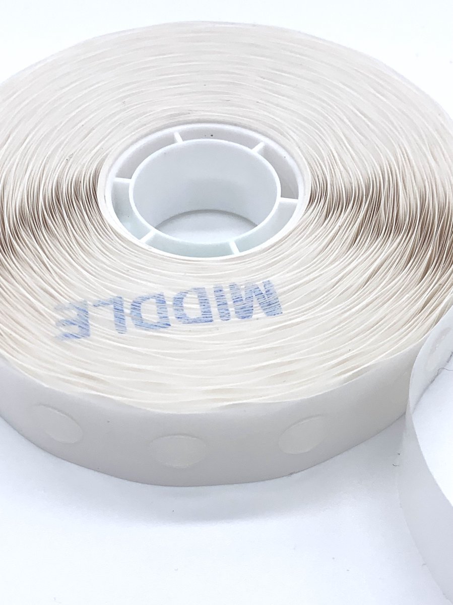 1500 lijmdots voor de ATG dispenser MIDDEL STERK ( verwijderbaar ) 10 mm