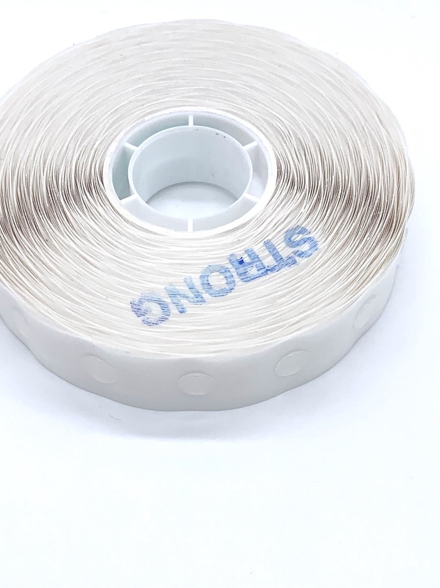 1500 lijmdots voor de ATG dispenser STRONG ( sterk klevend ) 10 mm
