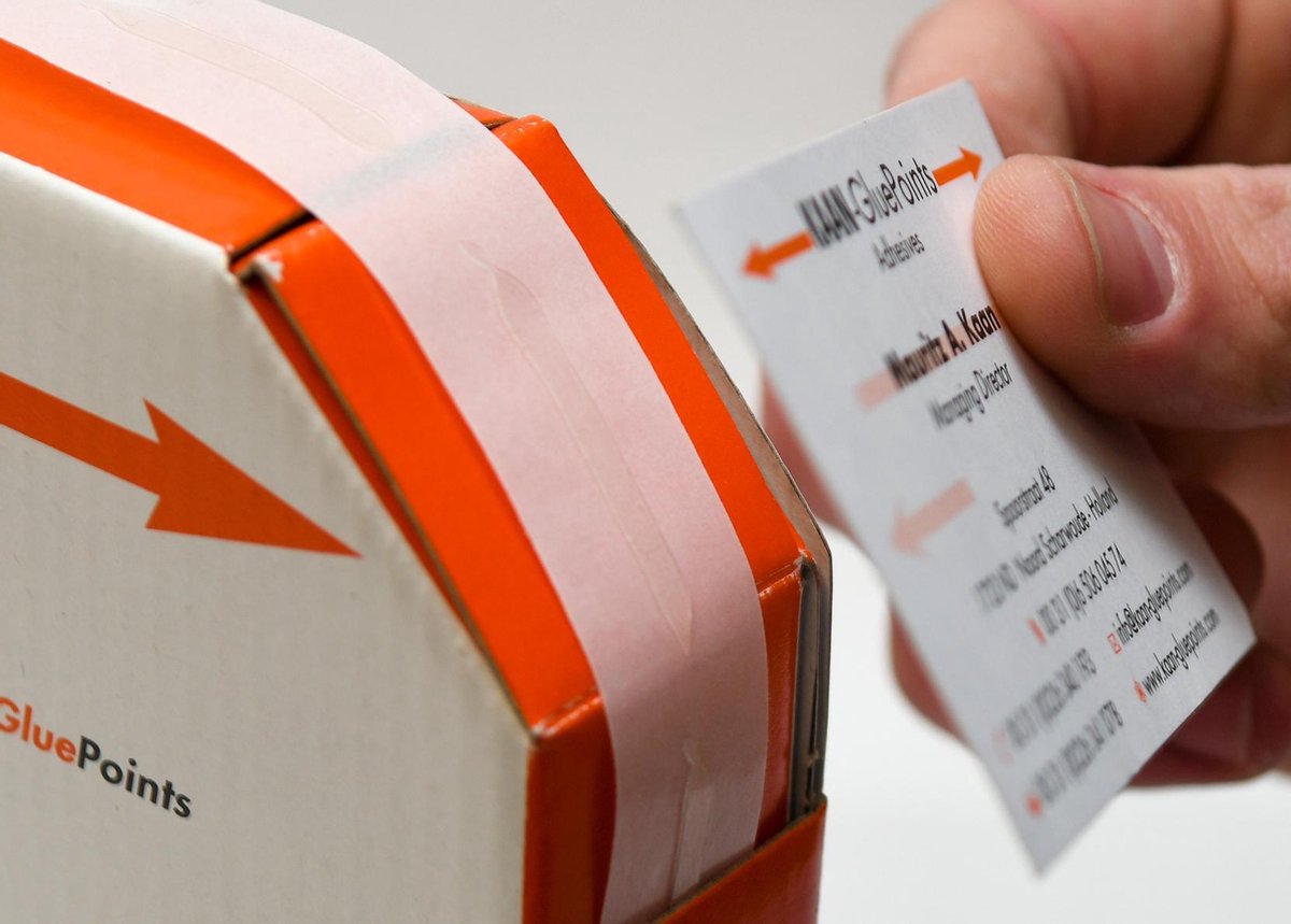 lijmstrepen - 35 x 5 mm - afneembaar - 3000 strepen