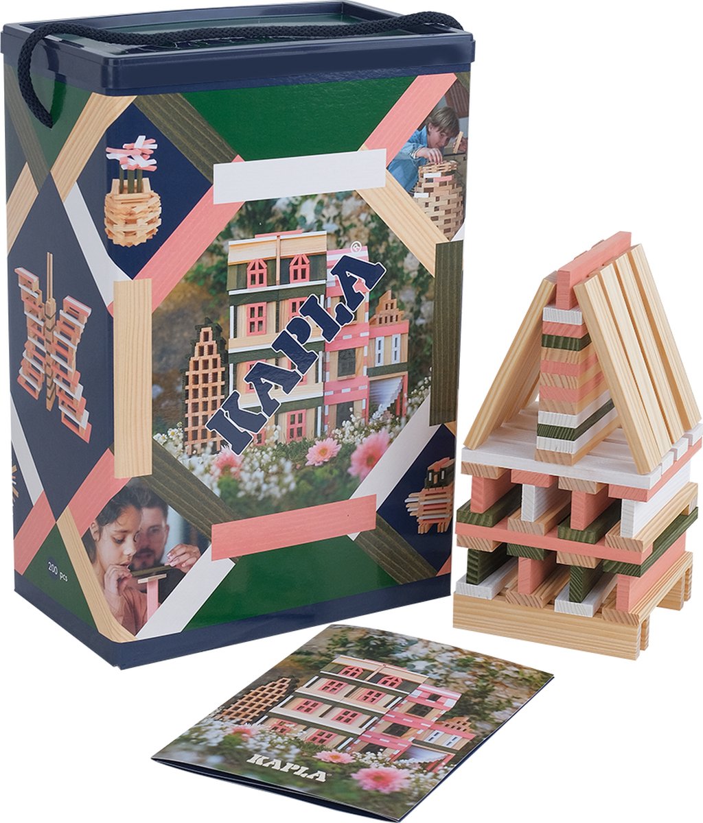 KAPLA - KAPLA Barrel - Constructiespeelgoed - LENTE DOOS - 200 Plankjes