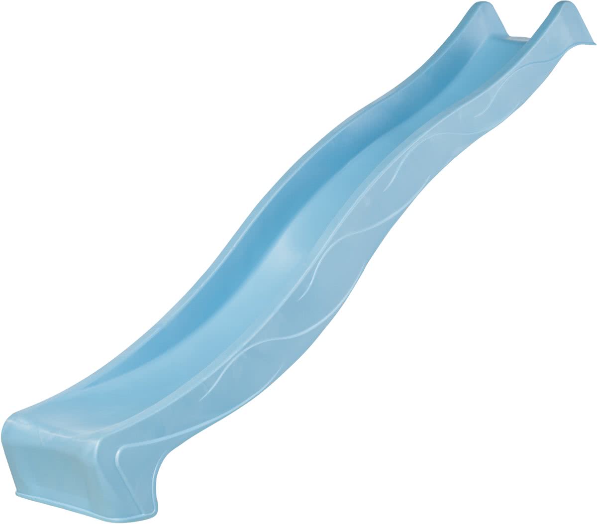 HDPE glijbaan turquoise voor platform hoogte 1.50 meter