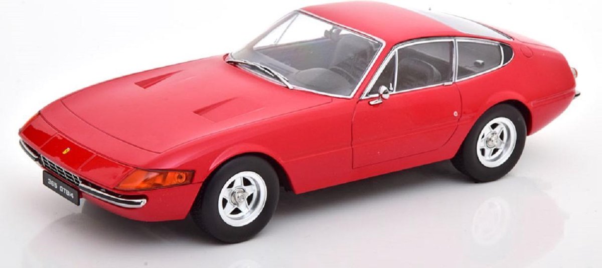 Ferrari 365 GTB/4 Daytona Coupe ( 2.Serie ) 1971 Rood 1-18 KK Scale
