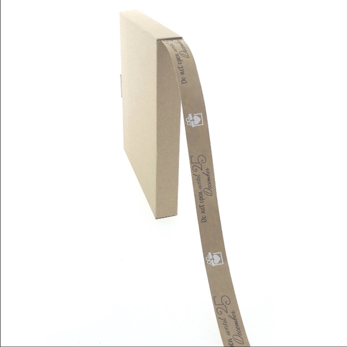 Kraftpapier Tekstlint Do not open – 15 mm / 50 m