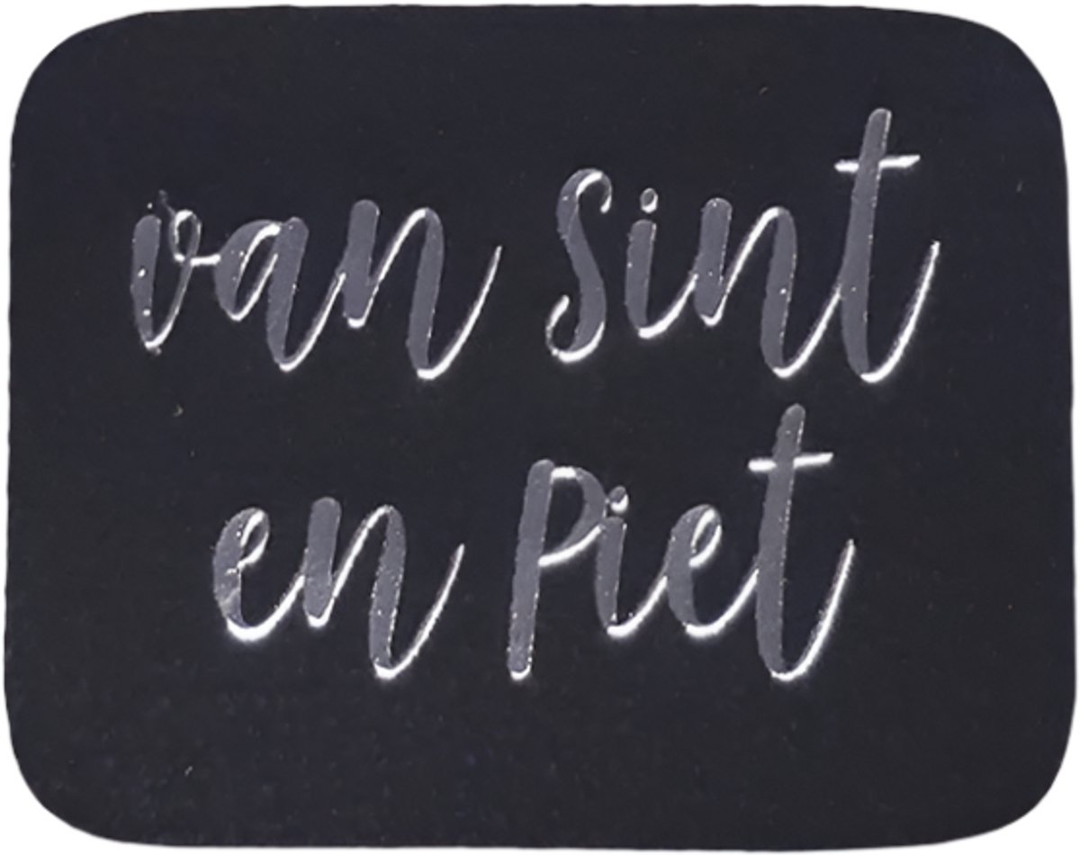 Van Sint en Piet - 37x30 mm - 500 stuks 500st.